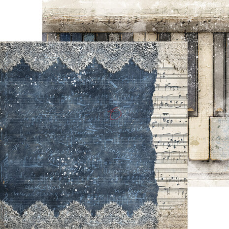 Craft O'Clock Melody of My Soul 8x8 Inch Basic Papers Set (CC-F42-MMS-08)