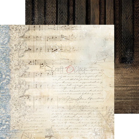 Craft O'Clock Melody of My Soul 8x8 Inch Basic Papers Set (CC-F42-MMS-08)