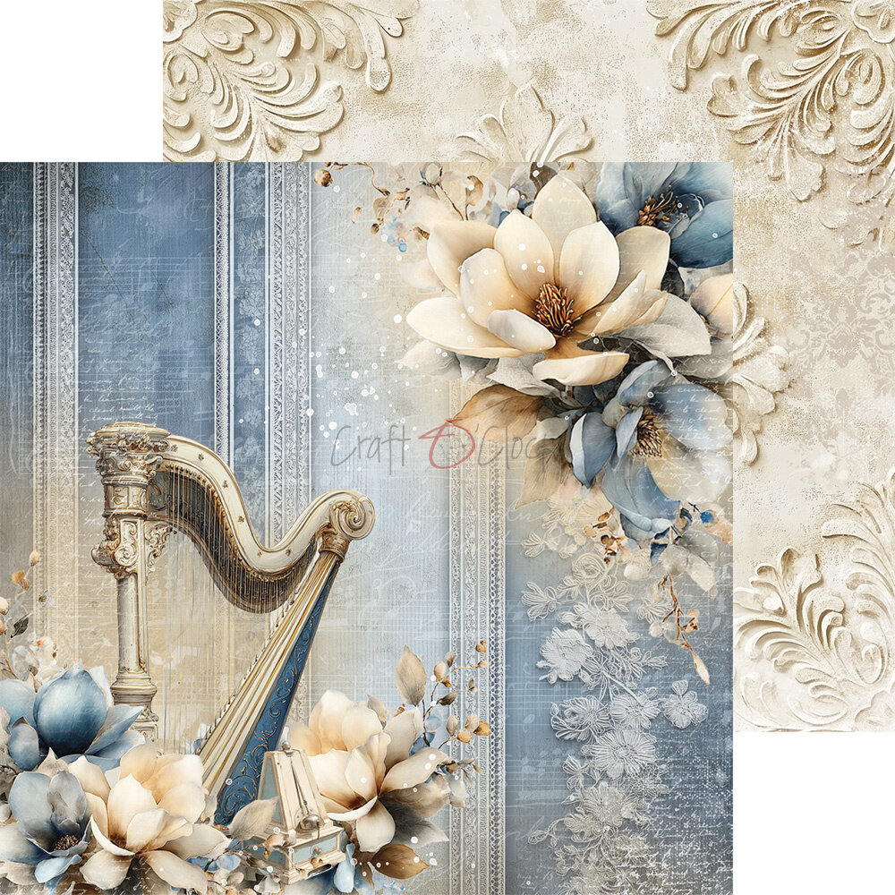 Craft O'Clock Melody of My Soul 6x6 Inch Paper Set (CC-F42-MMS-10)