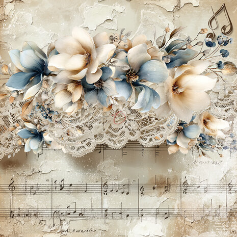 Craft O'Clock Melody of My Soul 6x6 Inch Paper Set (CC-F42-MMS-10)