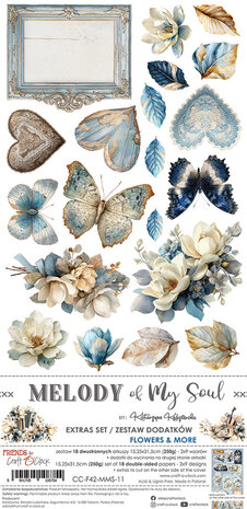 Craft O'Clock Melody of My Soul Extras Set Flowers & More (CC-F42-MMS-11)