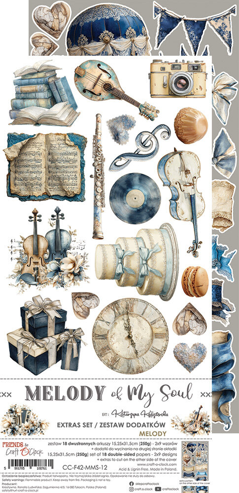 Craft O'Clock Melody of My Soul Extras Set Melody (CC-F42-MMS-12)