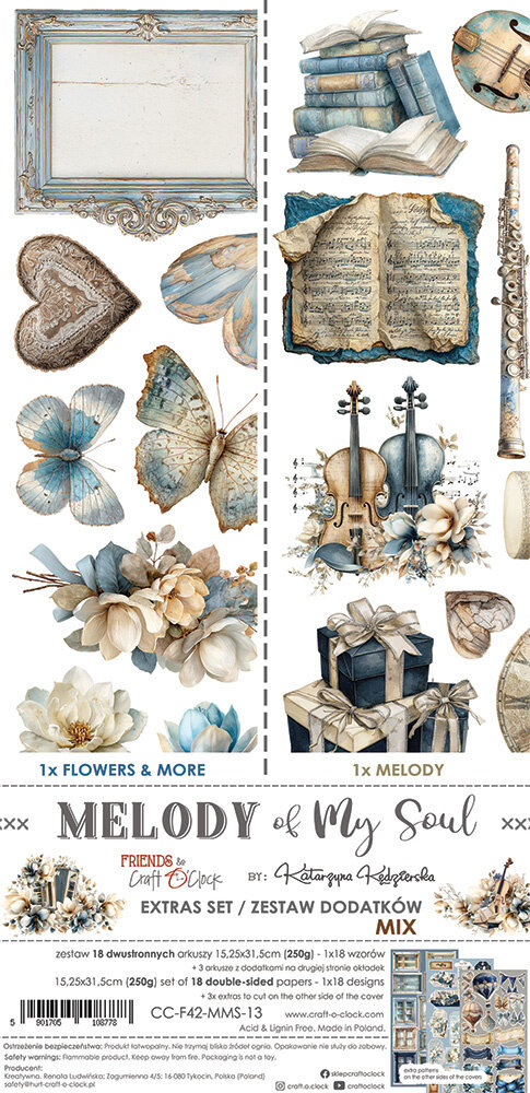 Craft O'Clock Melody of My Soul Extras Set Mix (CC-F42-MMS-13)