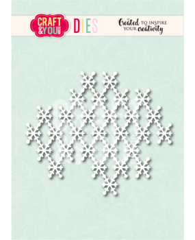 Craft & You Design Snowy Background Dies (CW380)