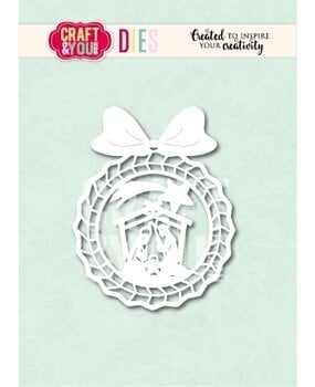 Craft & You Design Nativity Bauble Dies (CW382) Craft & You Design Nativity Bauble Dies (CW382)