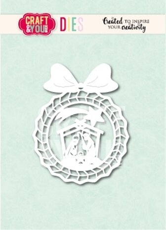 Craft & You Design Nativity Bauble Dies (CW382) Craft & You Design Nativity Bauble Dies (CW382)