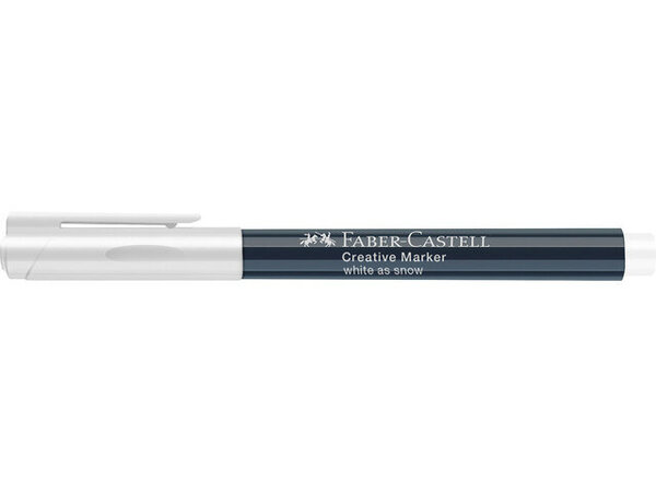 Faber Castell Creative Marker White As Snow 1.5mm (FC-160601)
