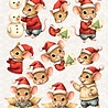 Creatief Art Sweet Little Mice Christmas 04 Creative CutOuts (CCO-028) Creatief Art Sweet Little Mice Christmas 04 Creative CutOuts (CCO-028)