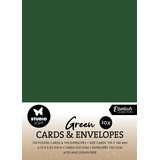 Studio Light Cards & Envelopes A6 Christmas Green - White Envelopes (10/10pcs) (SL-CO-CE14) (BASIC)