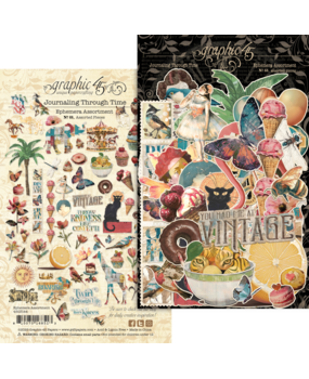 Graphic 45 Journaling Through Time Ephemera Set (4503144)