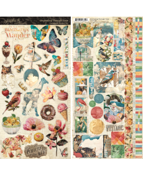 Graphic 45 Journaling Through Time Sticker Set (4503143)