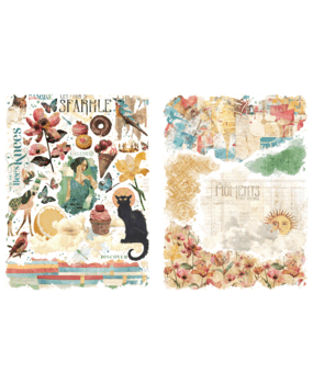 Graphic 45 Journaling Through Time Rub-on Transfers (4503146)