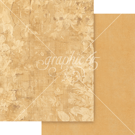Graphic 45 Journaling Through Time 8.5x11 Inch Patterns & Solids Pack (4503142)