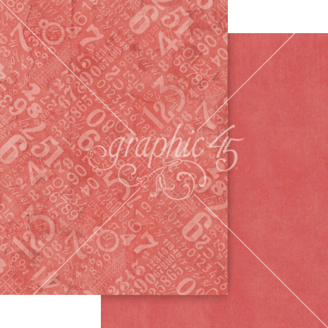 Graphic 45 Journaling Through Time 8.5x11 Inch Patterns & Solids Pack (4503142)