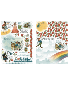 Graphic 45 Wonder of Oz Rub-on Transfers (4503126)