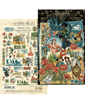 Graphic 45 Wonder of Oz Ephemera Set (4503124)