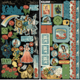 Graphic 45 Wonder of Oz Sticker Set (4503123)
