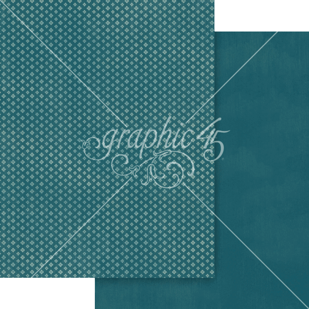 Graphic 45 Wonder of Oz 8.5x11 Inch Patterns & Solids Pack (4503122)