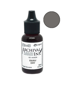 Ranger Dyan Reaveley Dylusions Archival Ink Rainy Day Re-Inker 0.5 fl oz (ARD92230)