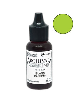 Ranger Dyan Reaveley Dylusions Archival Ink Island Parrot Re-Inker 0.5 fl oz (ARD92162)