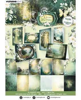 Studio Light Quiet Morning Designer Paper Pad Cards & Backgrounds (SL-QM-DPP401)
