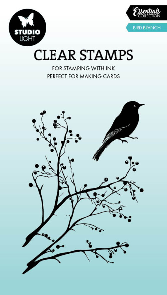 Studio Light Bird Branch Essentials Clear Stamp (SL-ES-STAMP905)