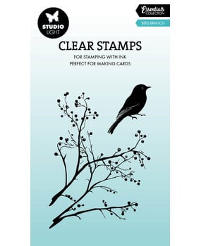 Studio Light Bird Branch Essentials Clear Stamp (SL-ES-STAMP905)