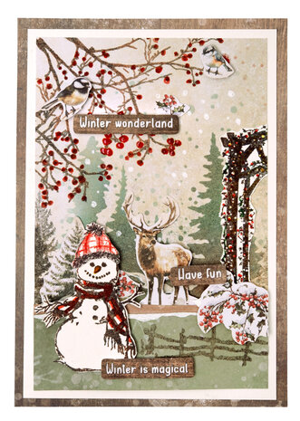 Studio Light Bird Branch Essentials Clear Stamp (SL-ES-STAMP905)