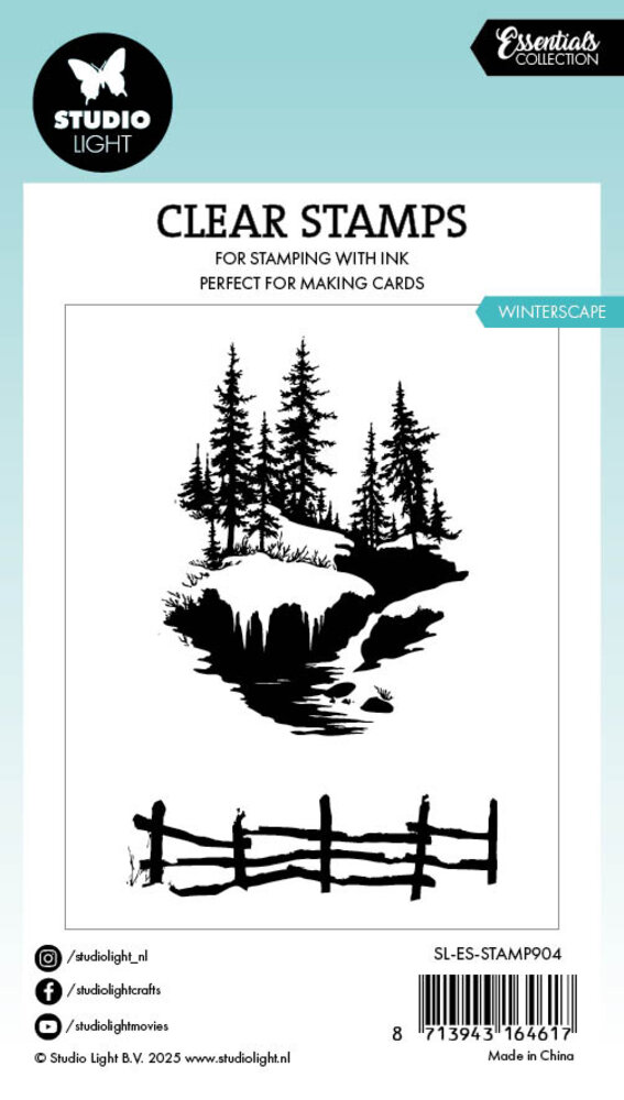 Studio Light Winterscape Essentials Clear Stamp (SL-ES-STAMP904)