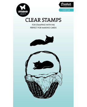 Studio Light Cozy Cat Essentials Clear Stamp (SL-ES-STAMP901)