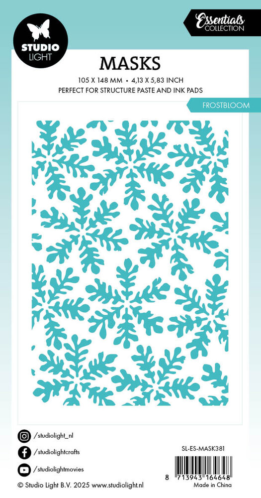 Studio Light Frostbloom Essentials Mask (SL-ES-MASK381)