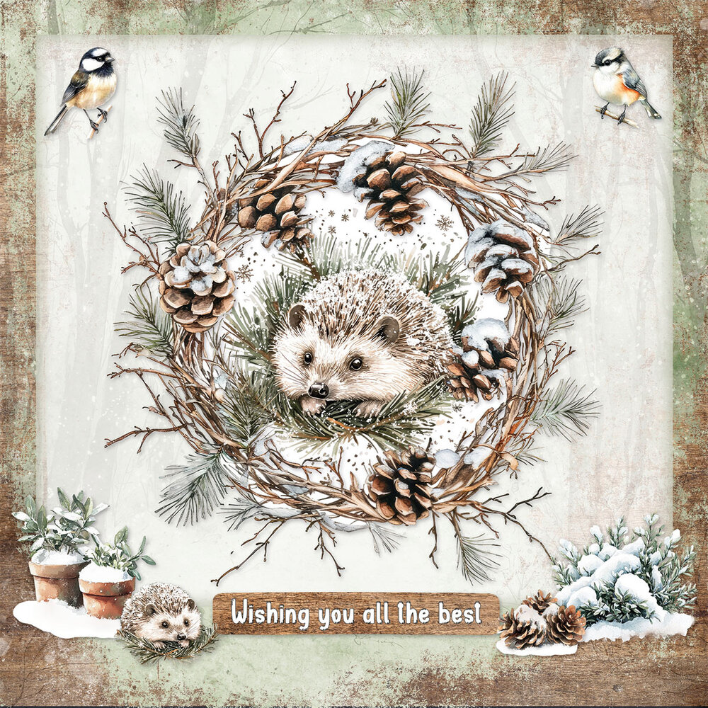 Studio Light Winter Woodland Essentials Card Making Paper Pad (SL-ES-CMP22)