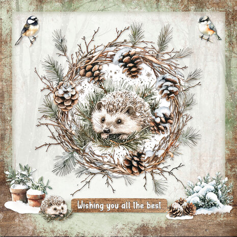 Studio Light Winter Woodland Essentials Card Making Paper Pad (SL-ES-CMP22)