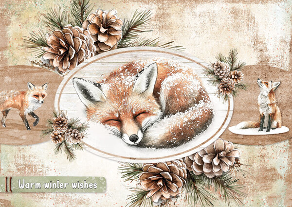 Studio Light Winter Woodland Essentials Card Making Paper Pad (SL-ES-CMP22)
