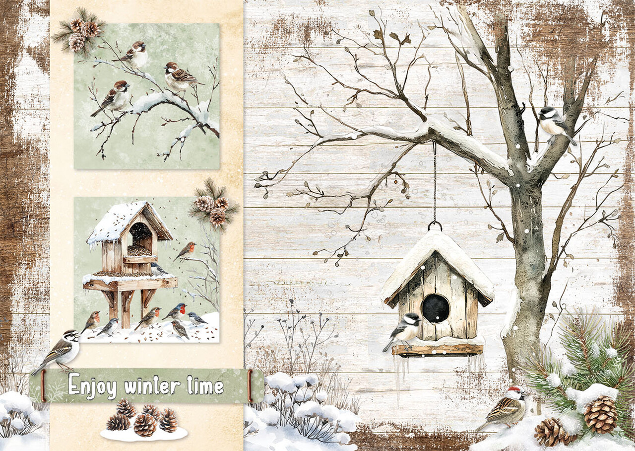 Studio Light Winter Woodland Essentials Card Making Paper Pad (SL-ES-CMP22)