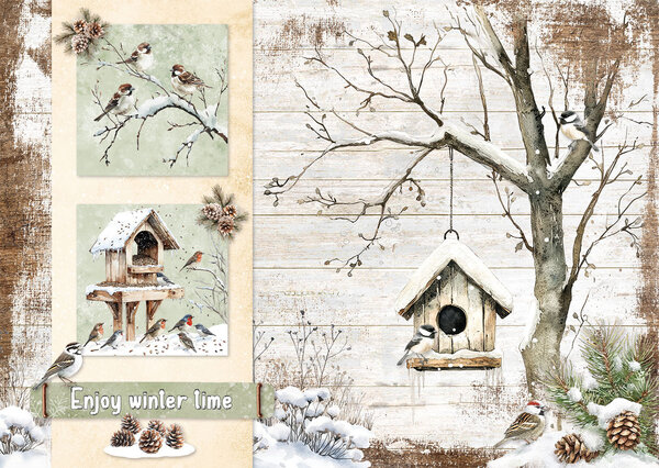 Studio Light Winter Woodland Essentials Card Making Paper Pad (SL-ES-CMP22)