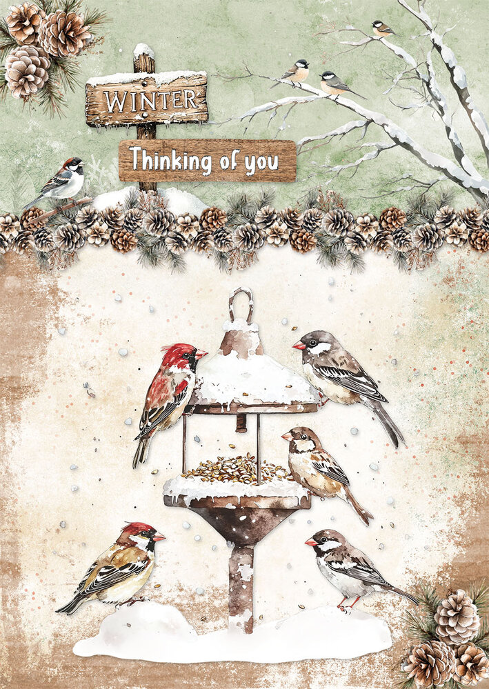 Studio Light Winter Woodland Essentials Card Making Paper Pad (SL-ES-CMP22)