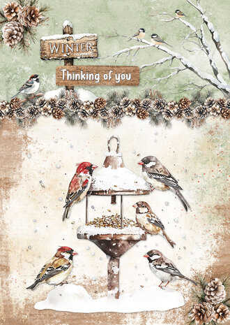 Studio Light Winter Woodland Essentials Card Making Paper Pad (SL-ES-CMP22)