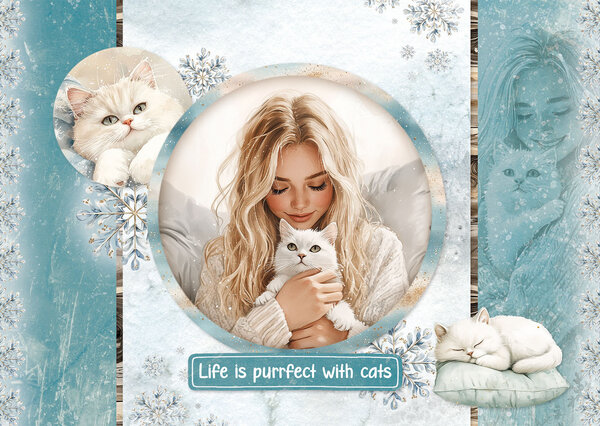 Studio Light Snowy Winter Days Essentials Card Making Paper Pad (SL-ES-CMP23)