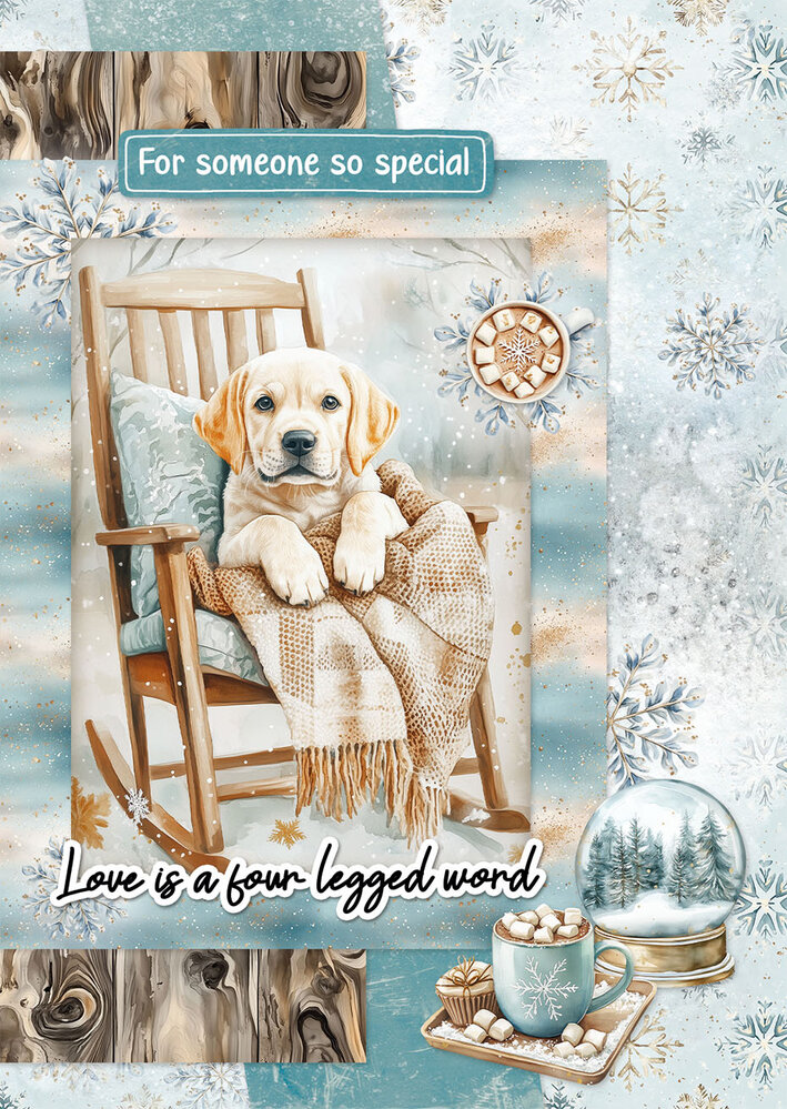 Studio Light Snowy Winter Days Essentials Card Making Paper Pad (SL-ES-CMP23)