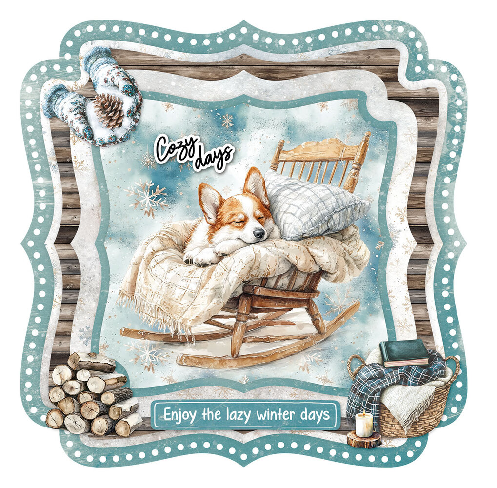 Studio Light Snowy Winter Days Essentials Card Making Paper Pad (SL-ES-CMP23)