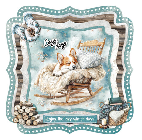 Studio Light Snowy Winter Days Essentials Card Making Paper Pad (SL-ES-CMP23)