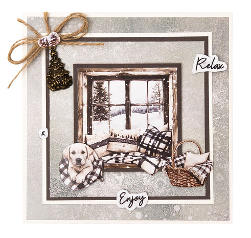 Studio Light Snowy Winter Days Essentials Die-cut Designer Paper Pad (SL-ES-DCPP388)