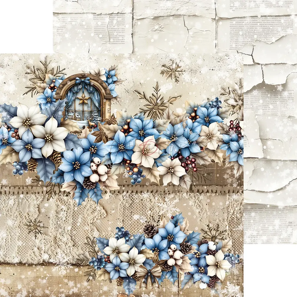 Craft O'Clock Jolly Season 6x6 Inch Paper Set (CC-C79-JS-10)