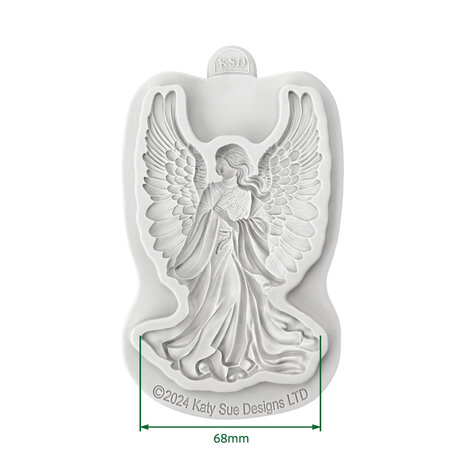 Katy Sue Designs Cosmic Shimmer Silicone Mould Guardian Angel (CF0060-CS)