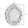 Katy Sue Designs Cosmic Shimmer Silicone Mould Large Oval Vintage Frame (CE0133-CS)