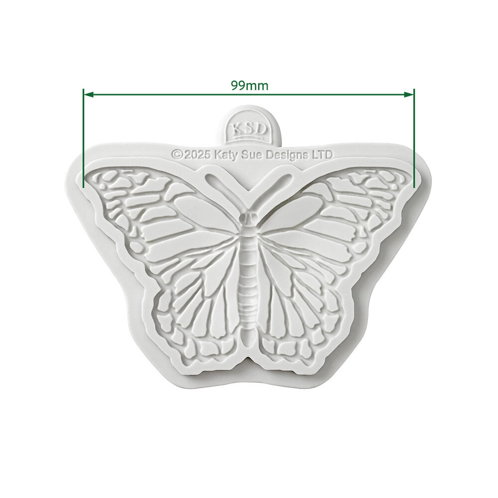 Katy Sue Designs Cosmic Shimmer Silicone Mould Majestic Butterfly (CE0147-CS)
