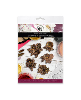 Katy Sue Designs Cosmic Shimmer Silicone Mould Decorative Roses (CE0149-CS)