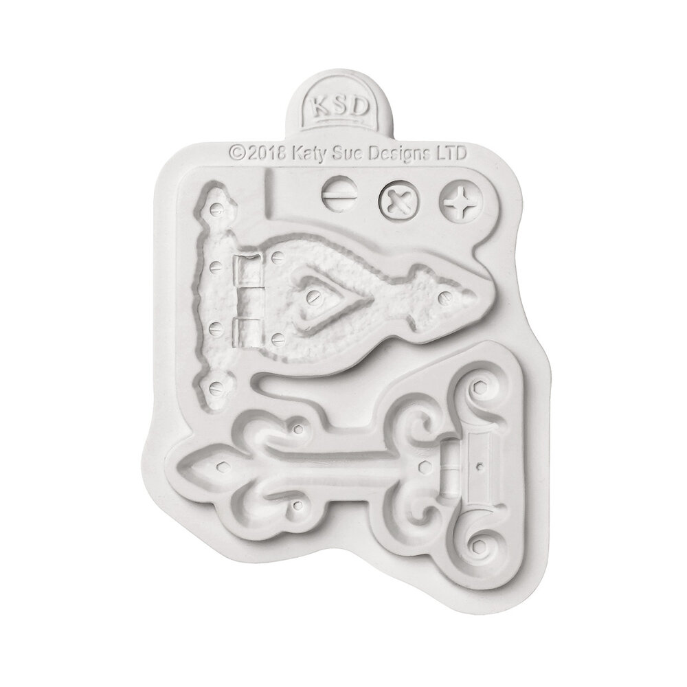 Katy Sue Designs Cosmic Shimmer Silicone Mould Hinges and Screws (CE0082-CS)
