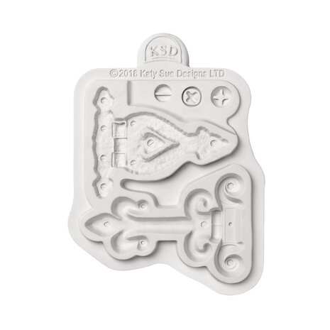 Katy Sue Designs Cosmic Shimmer Silicone Mould Hinges and Screws (CE0082-CS)